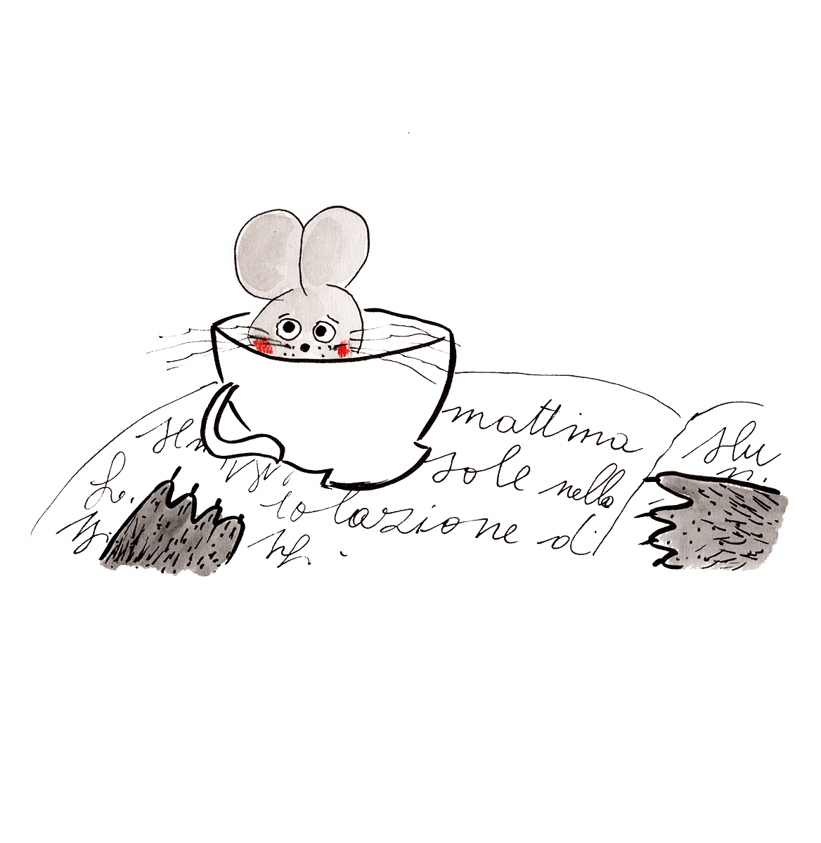 Colazione - illustrazione di Margit Kröss All Rights reserved