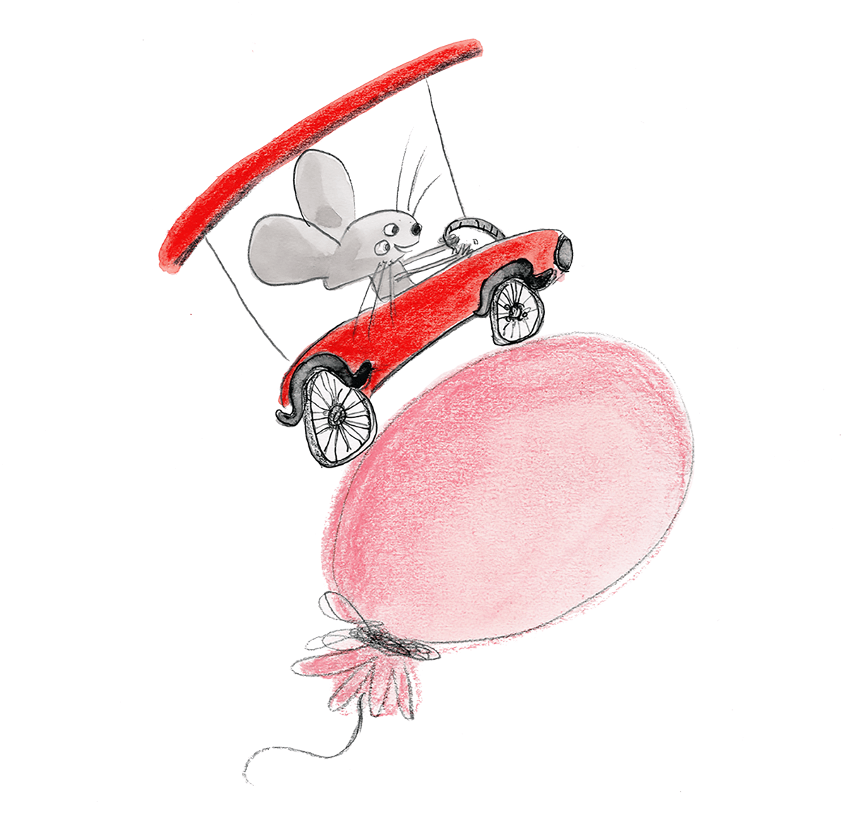 Il Viaggio - illustrazione di Margit Kröss All Rights reserved