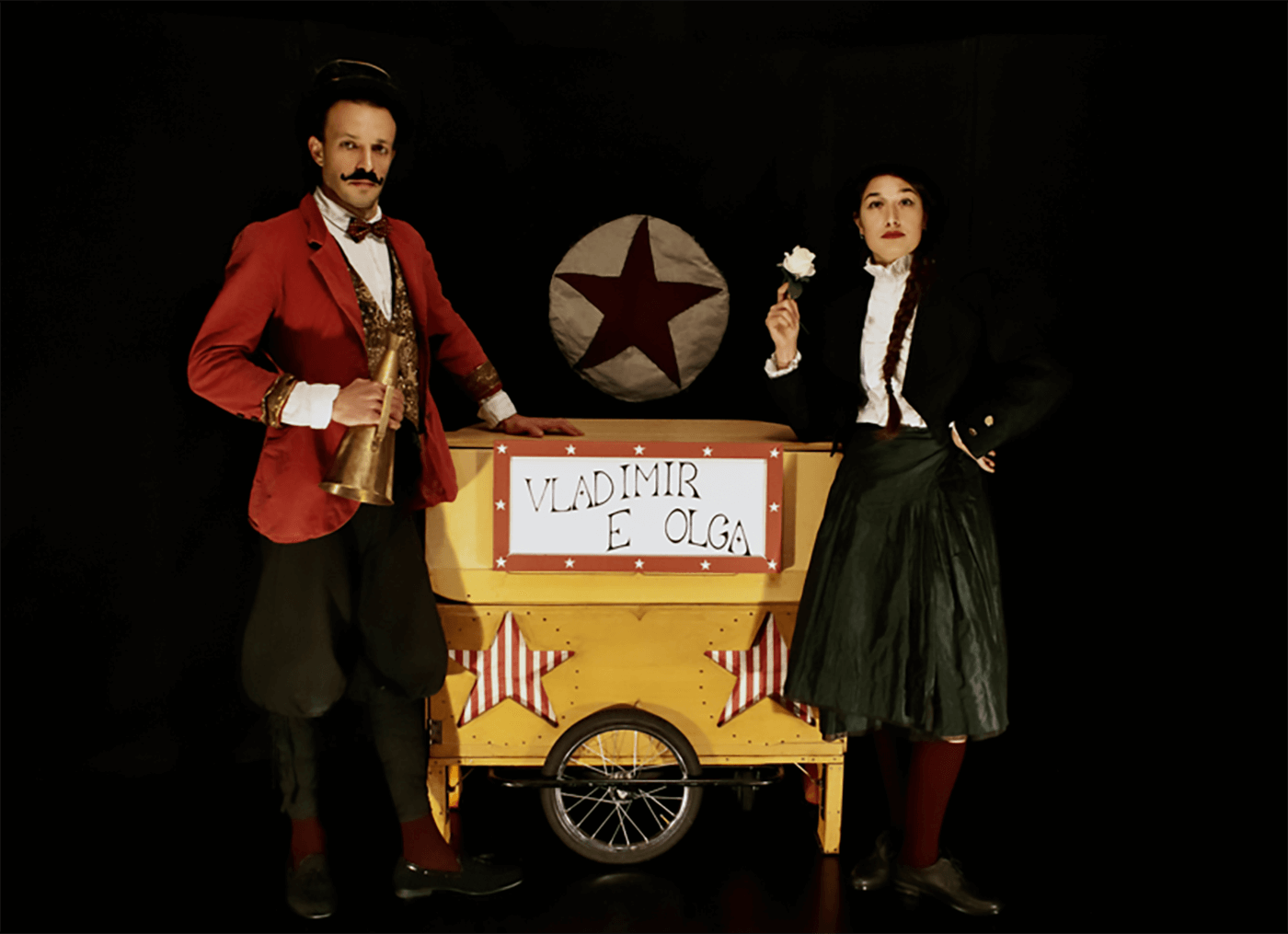 VLADIMIR E OLGA, THE CHARLATANS CIRCUS Auriga Teatro